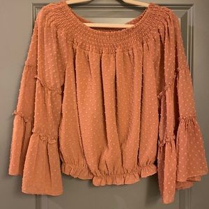 Wishlist boho dotted top M